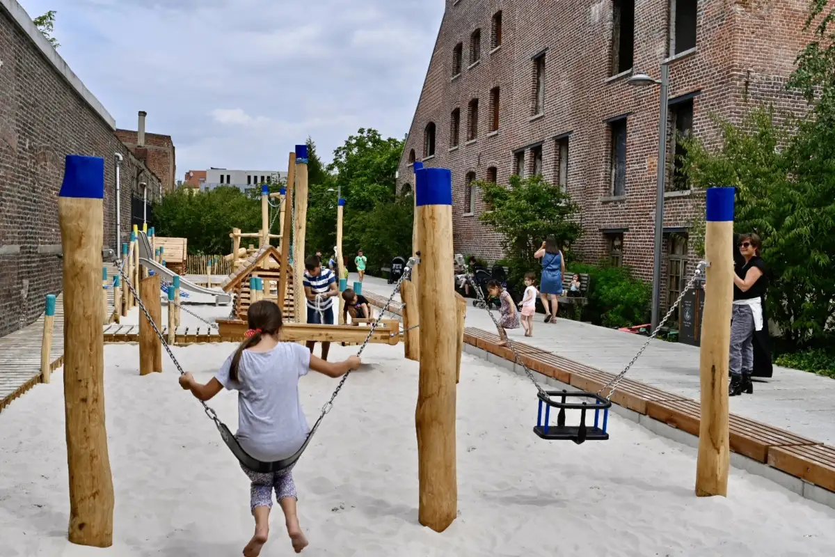 Photo de l'aire de jeu et sport Parc de la Senne