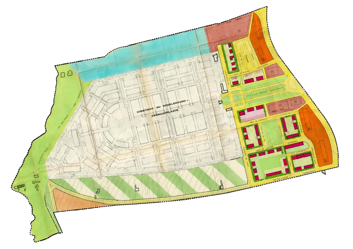 Plan du PPAS Vogelenzang