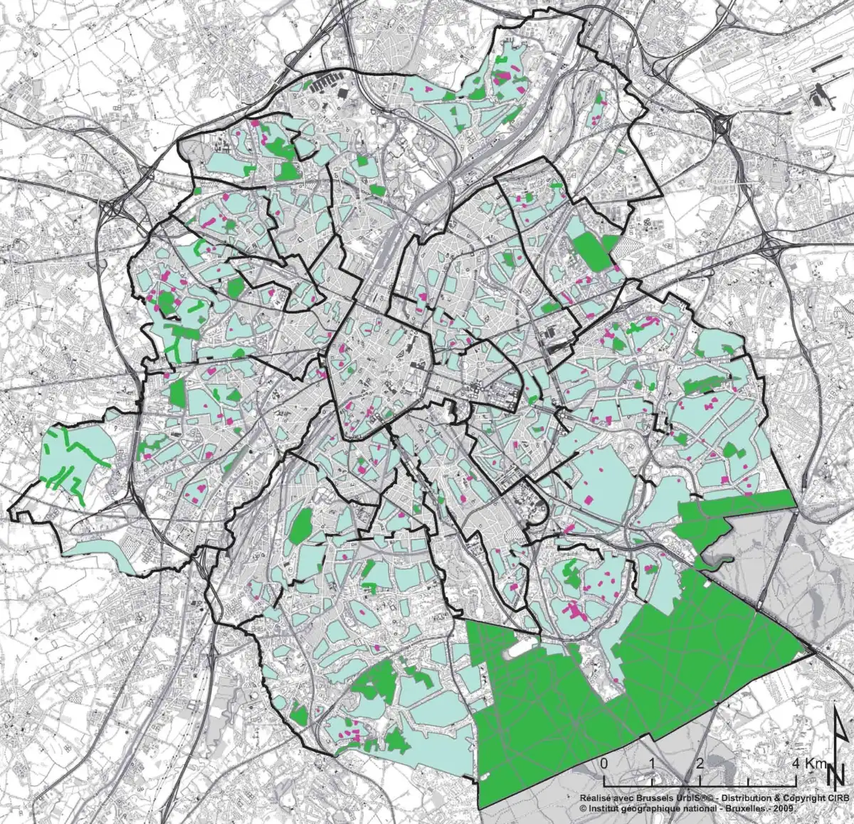 Identification des zones calmes à protéger